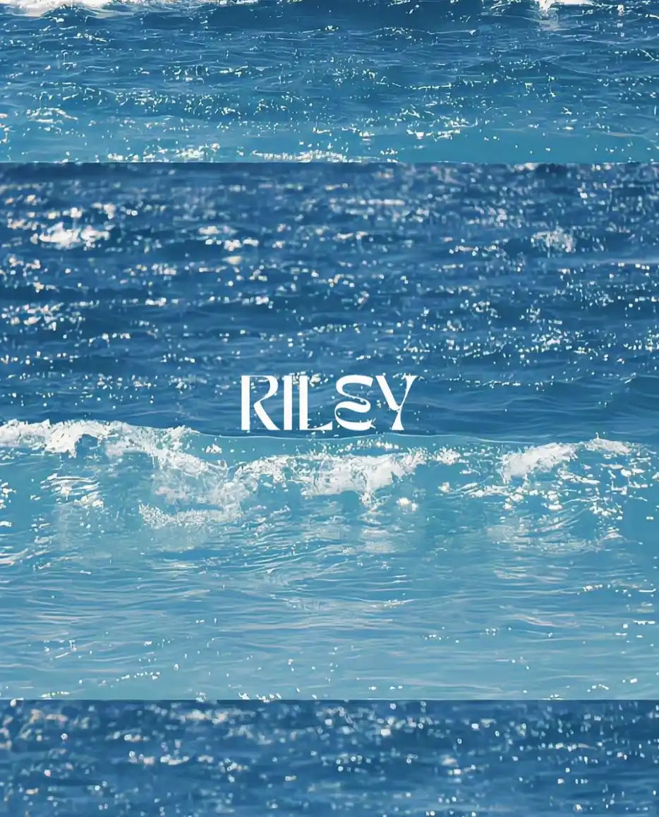 Ocean waves.